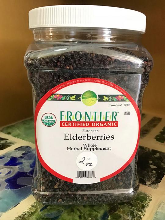 Elderberries, whole