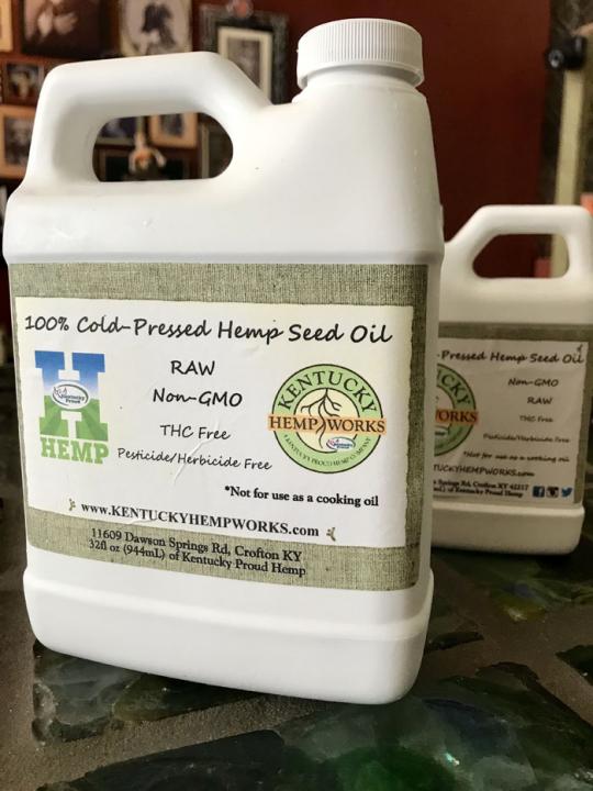 Kentucky Hemp Works Hemp Seed Oil, 32 .oz