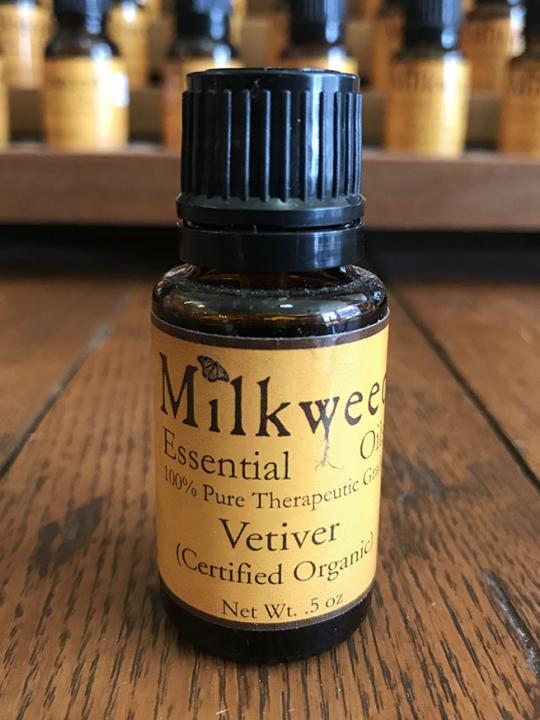 Vetiver Essential Oil, Certified Organic